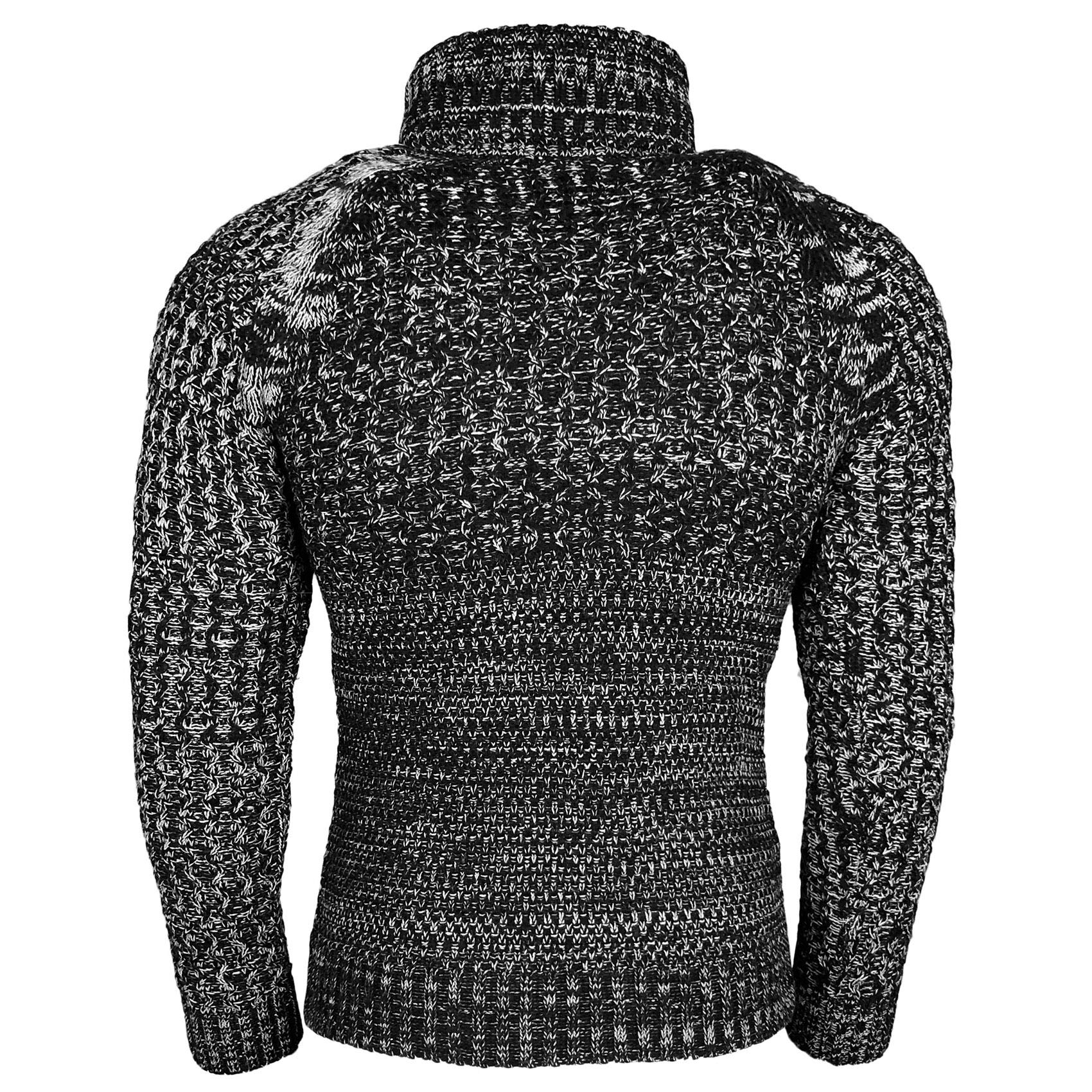 Rusty Neal 13338 - Jersey para hombre con cuello alto
