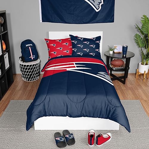 Miniatura 20 de FOCO Unisex-Adult NFL Team Logo Bed in a Bag Comforter Bedding 3-Piece Set