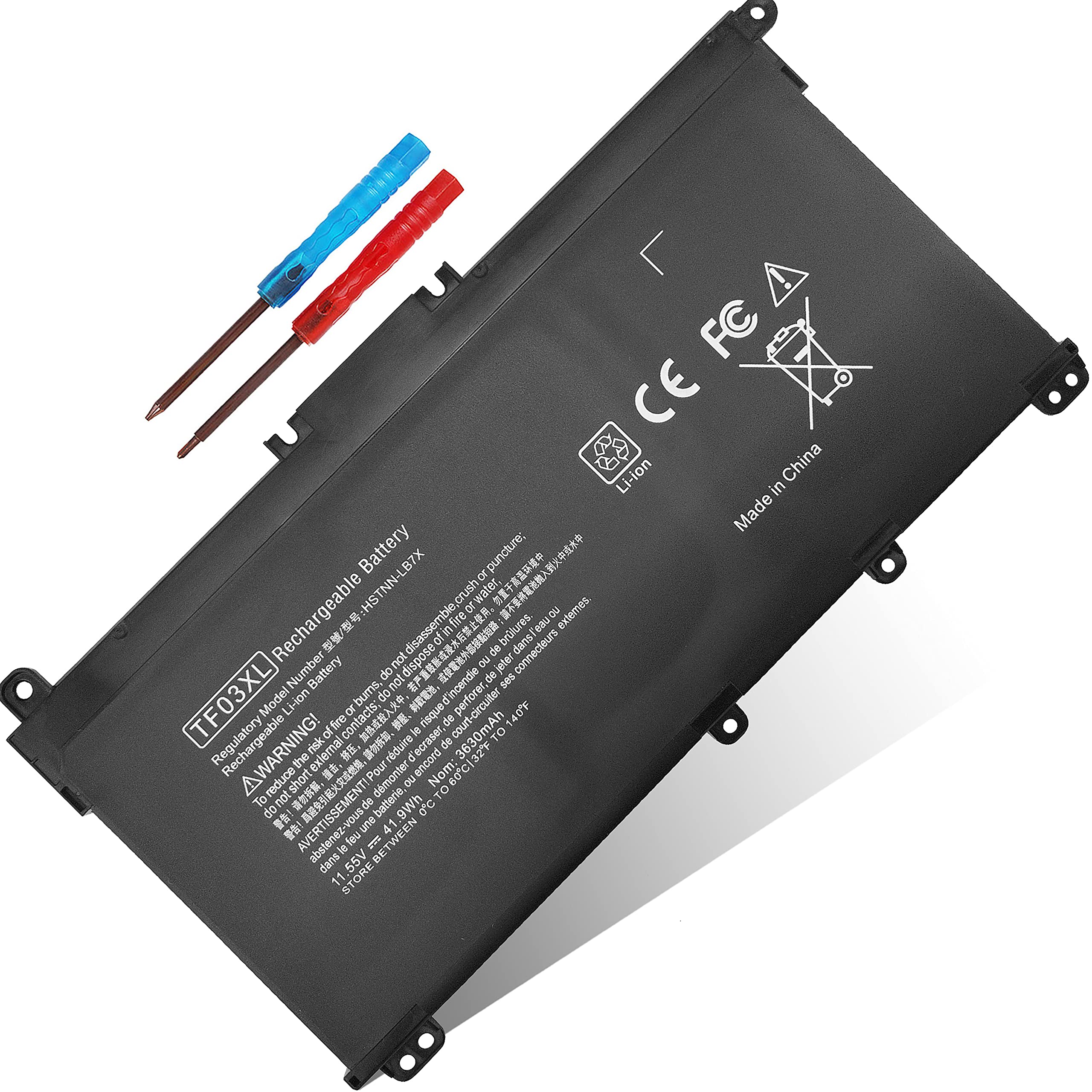 LXHY41.9WH Type TF03XL Battery Compatible with HP Pavilion 15-CC 15-CD 15-CC154CL 15-CC060WM 15-CC152OD 15-CC055OD 17-AR050WM HSTNN-IB7Y 920046-121 920046-421 HSTNN-LB7X