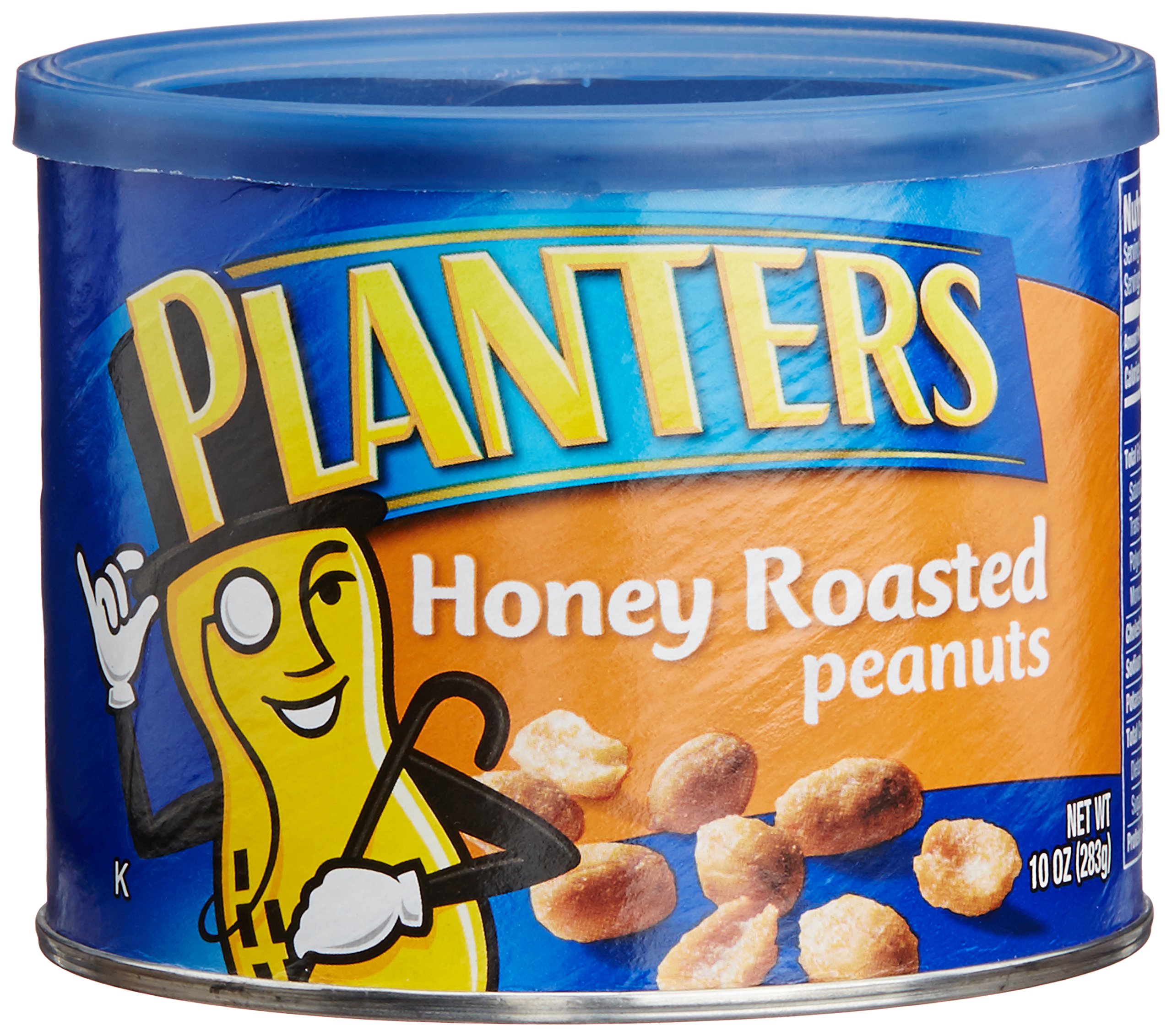 Planters Dry Roasted Peanuts, Honey Roasted, 7.5 Ounce (Pack of 12)