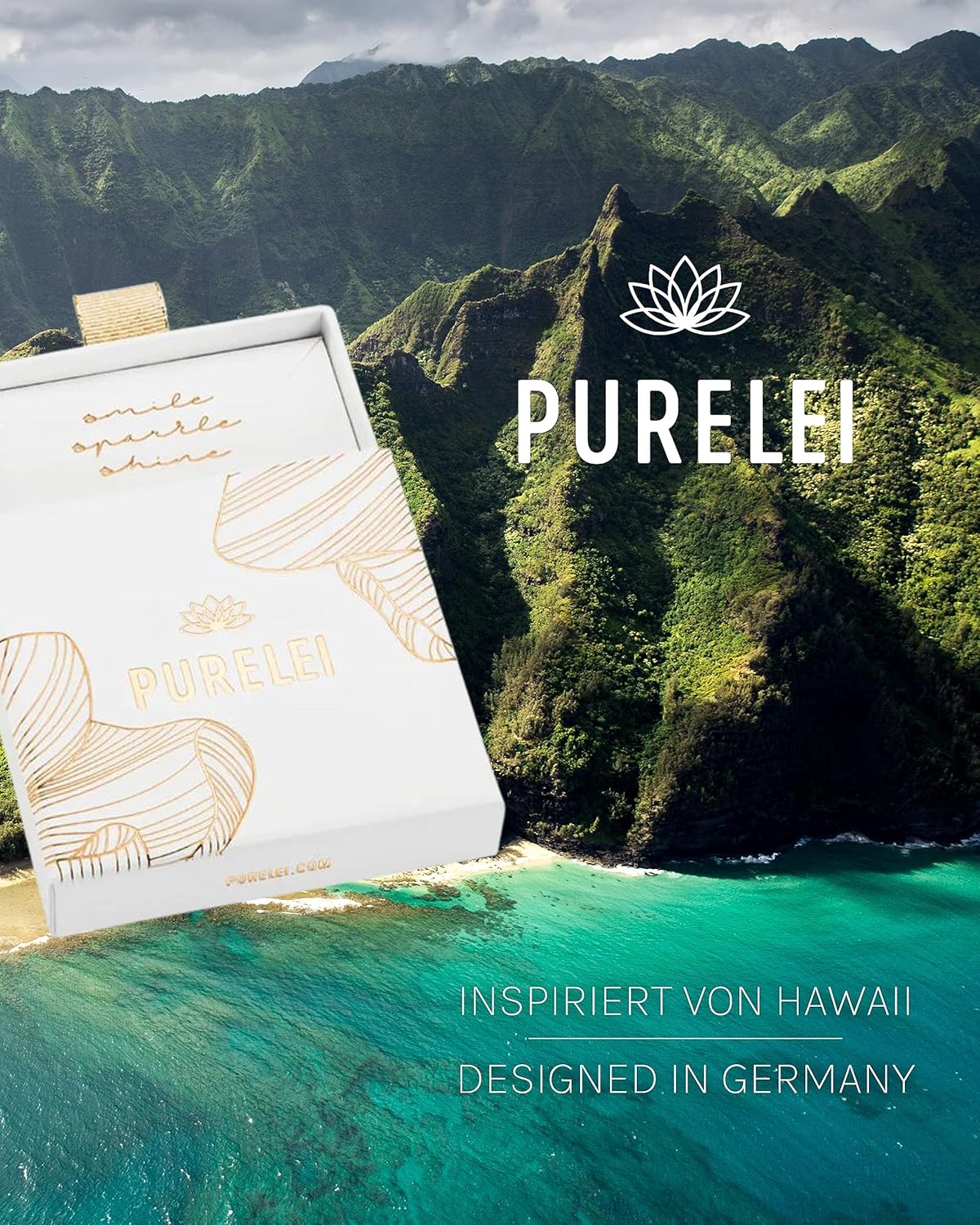 Gold Lolani Necklace by PURELEI