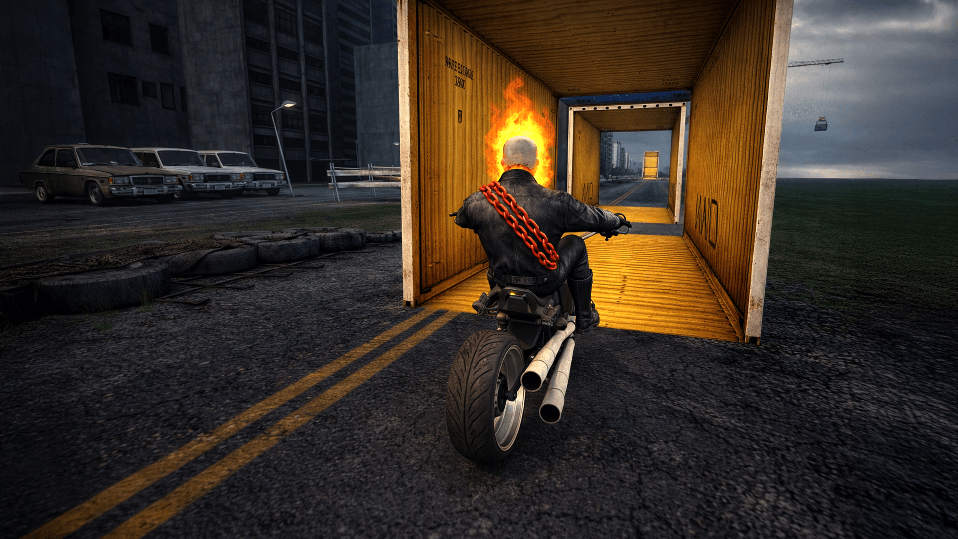 Deadly Rider Mobile Game Devil Rider: Motorcycle Racing & Survival Bike Game – Race, Dodge ...