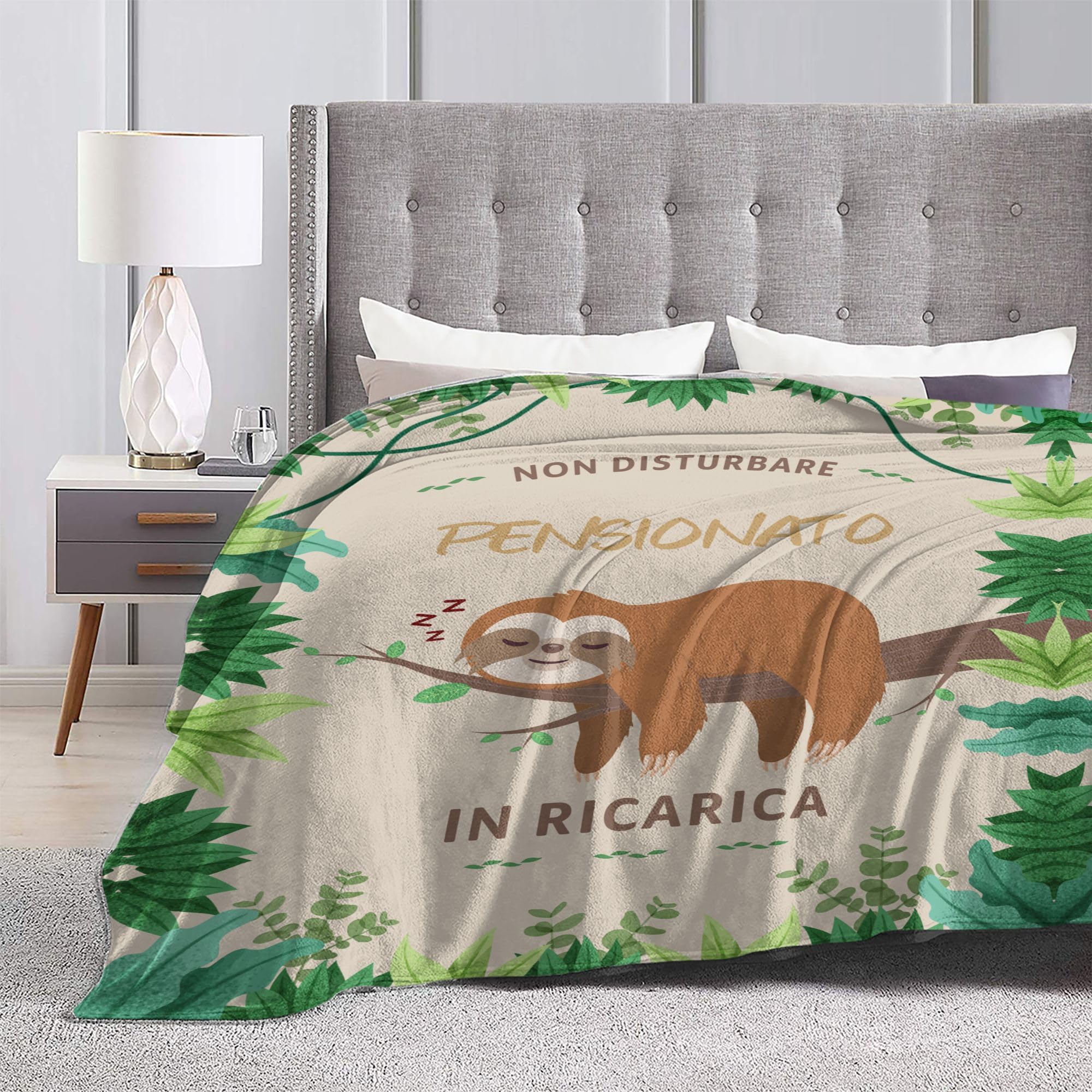 Coperta Regalo Per Pensionamento – 200x150 Cm – Morbida Microfibra Con Frasi Ispiratrici – Per Donne E Uomini - 4