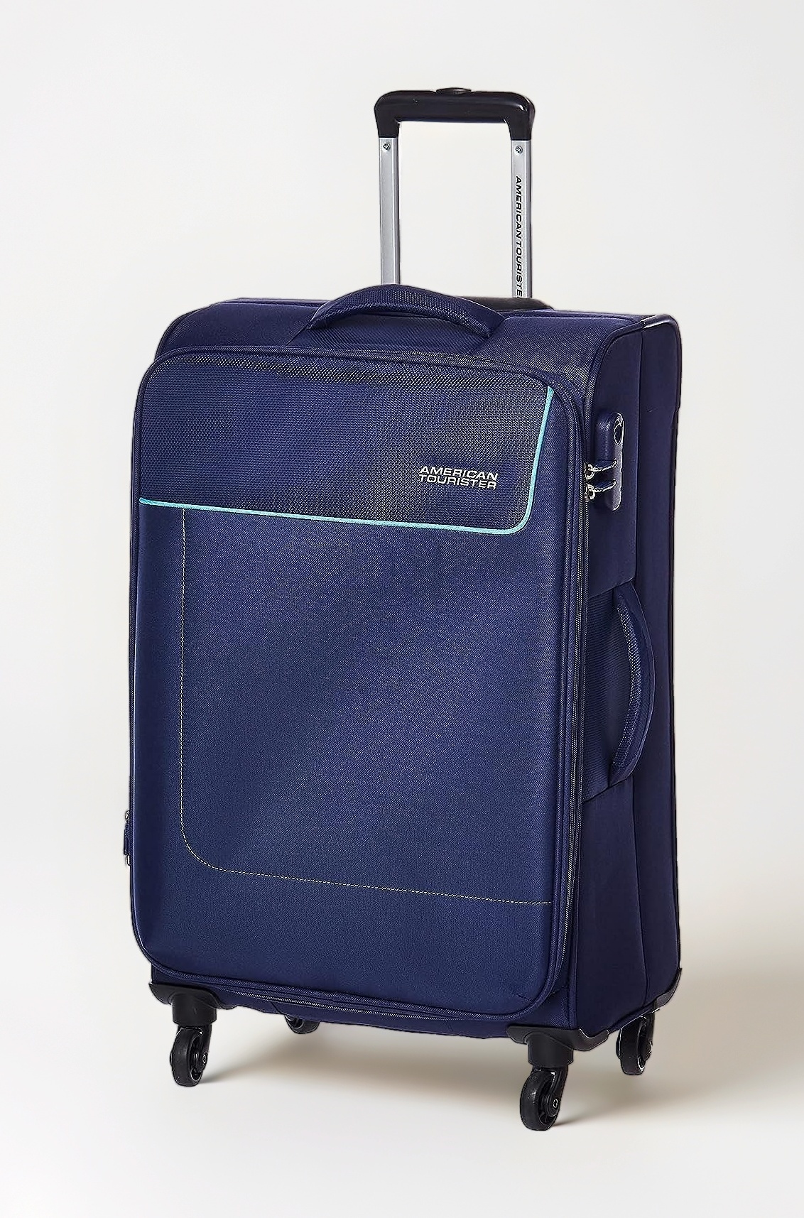 Polyester 69 cm Navy Softsided Suitcase (AMT JAMAICA SP 69CM Navy Softsided)