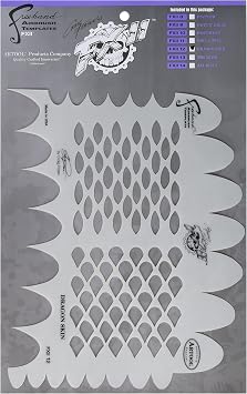 Artool Freehand Airbrush Templates, Dragon Skin