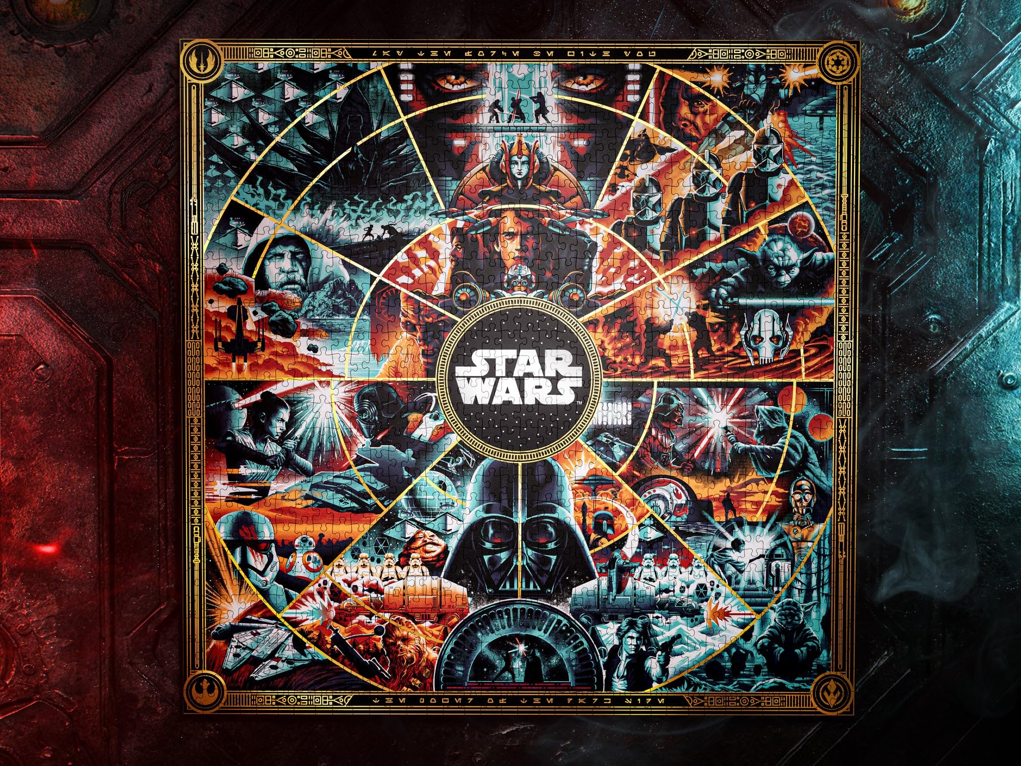 Star Wars Multi-Dimensionales Puzzle (1000 Teile) Von Theory11