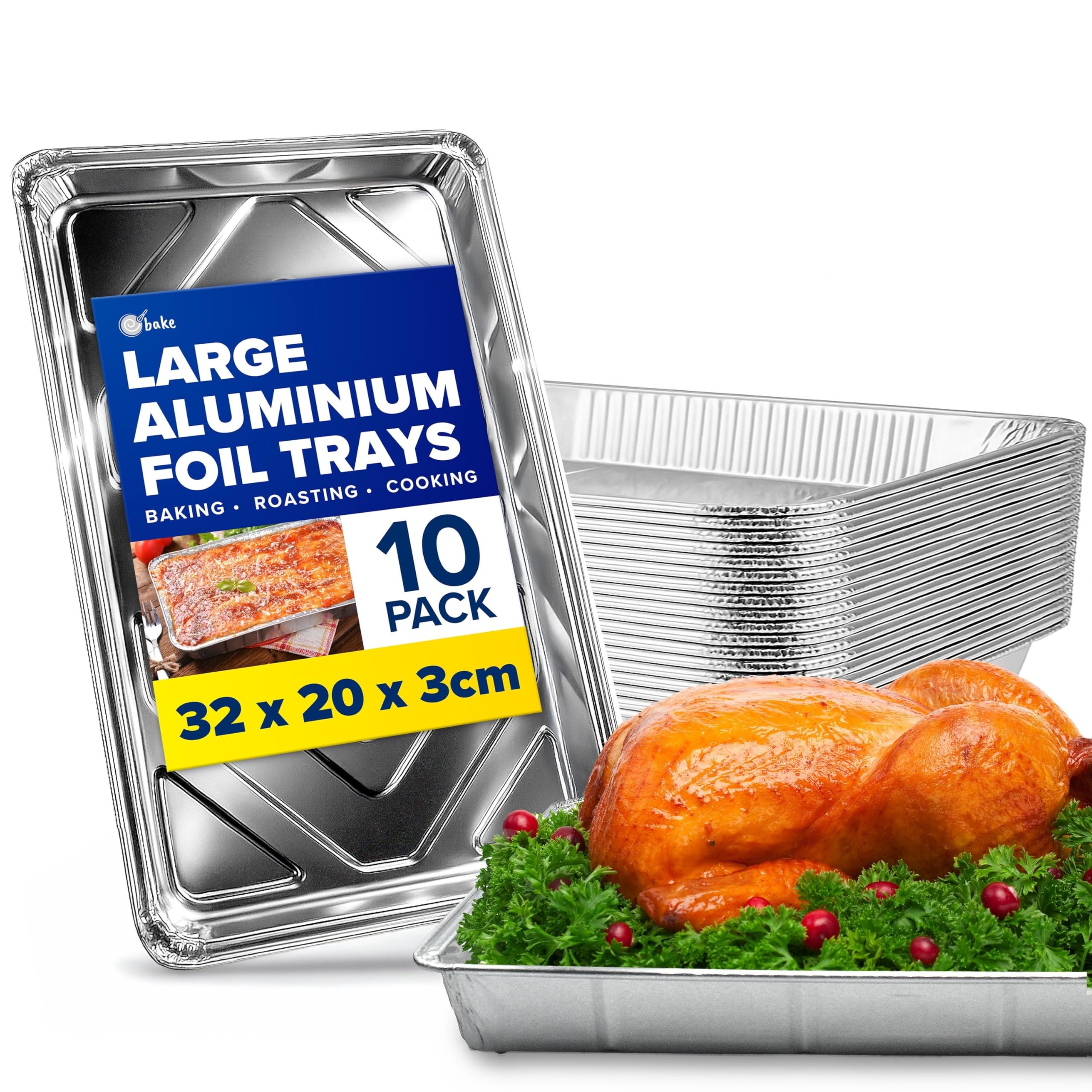 Papstar grillschalen halfrond aluminium - Te Velde