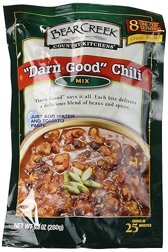 Bear Creek Country Kitchens - Mezcla "Darn Good Chili", 9.8 onzas (paquete de 3)
