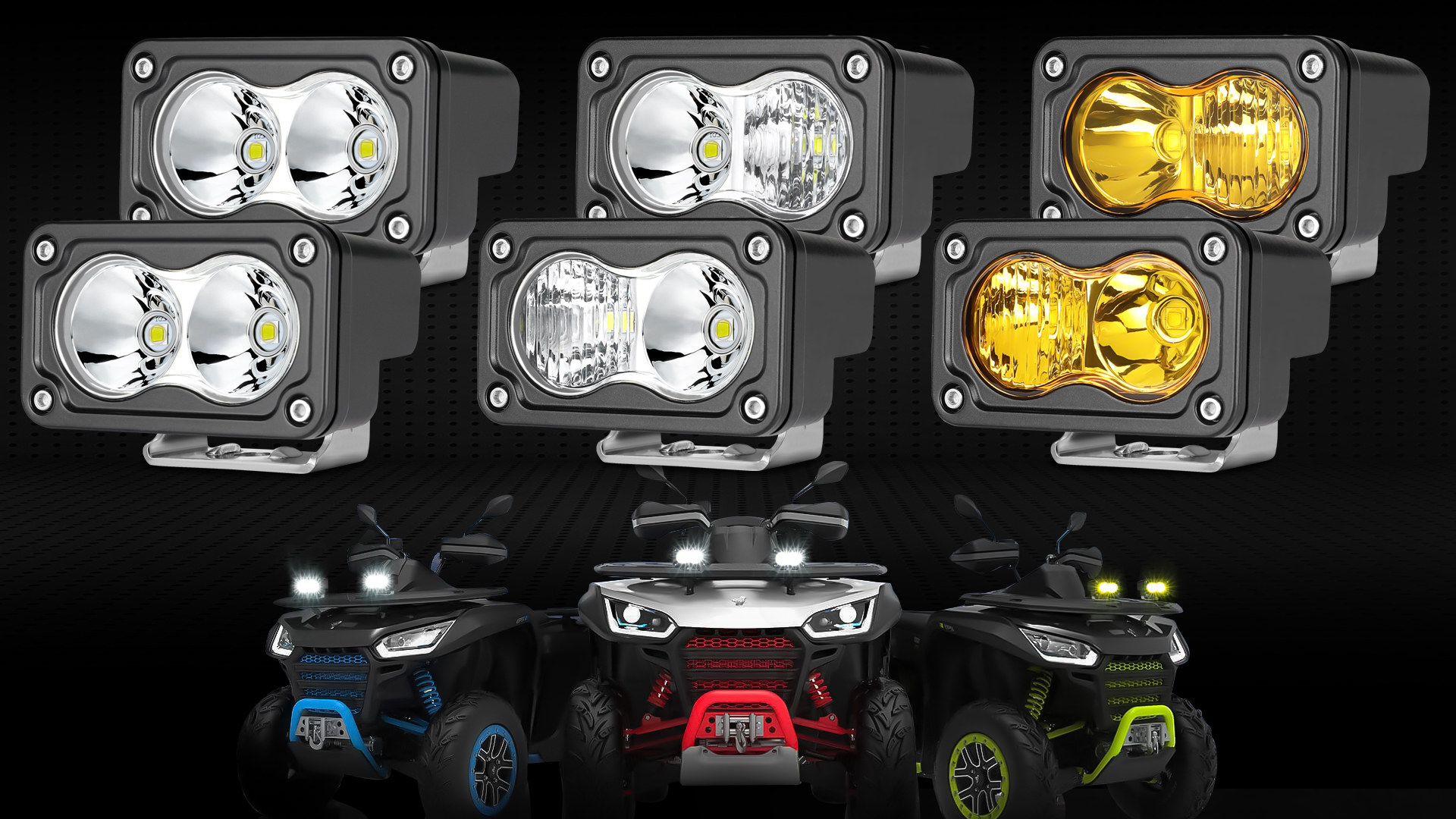 Image of 3 Inch Driving Lights LED Pod Light Cube Off Road Light Bar