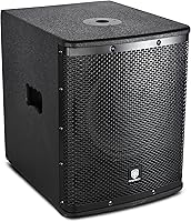 Vista 7 de PRORECK SP-18X Gabinete de subwoofer PA DJ activo de 18 pulgadas, 3000 W P.M.P.O con amplificador de clase D, 3 monitores preestablecidos DSP