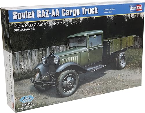 Hobby Boss Kit modelo de camión de carga soviético GAZ-AA (escala 1/35)