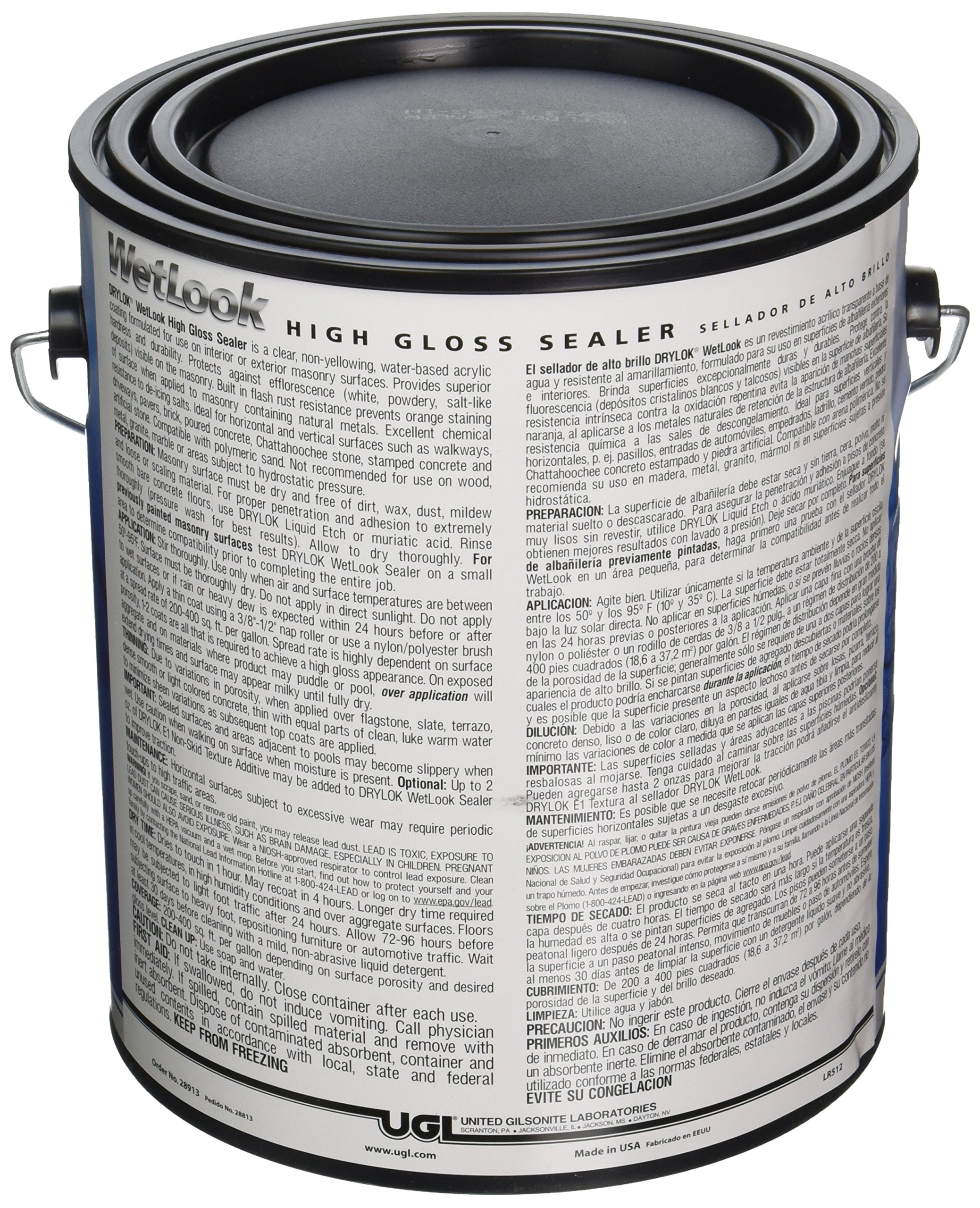 Drylok Wetlook High Gloss Sealer 