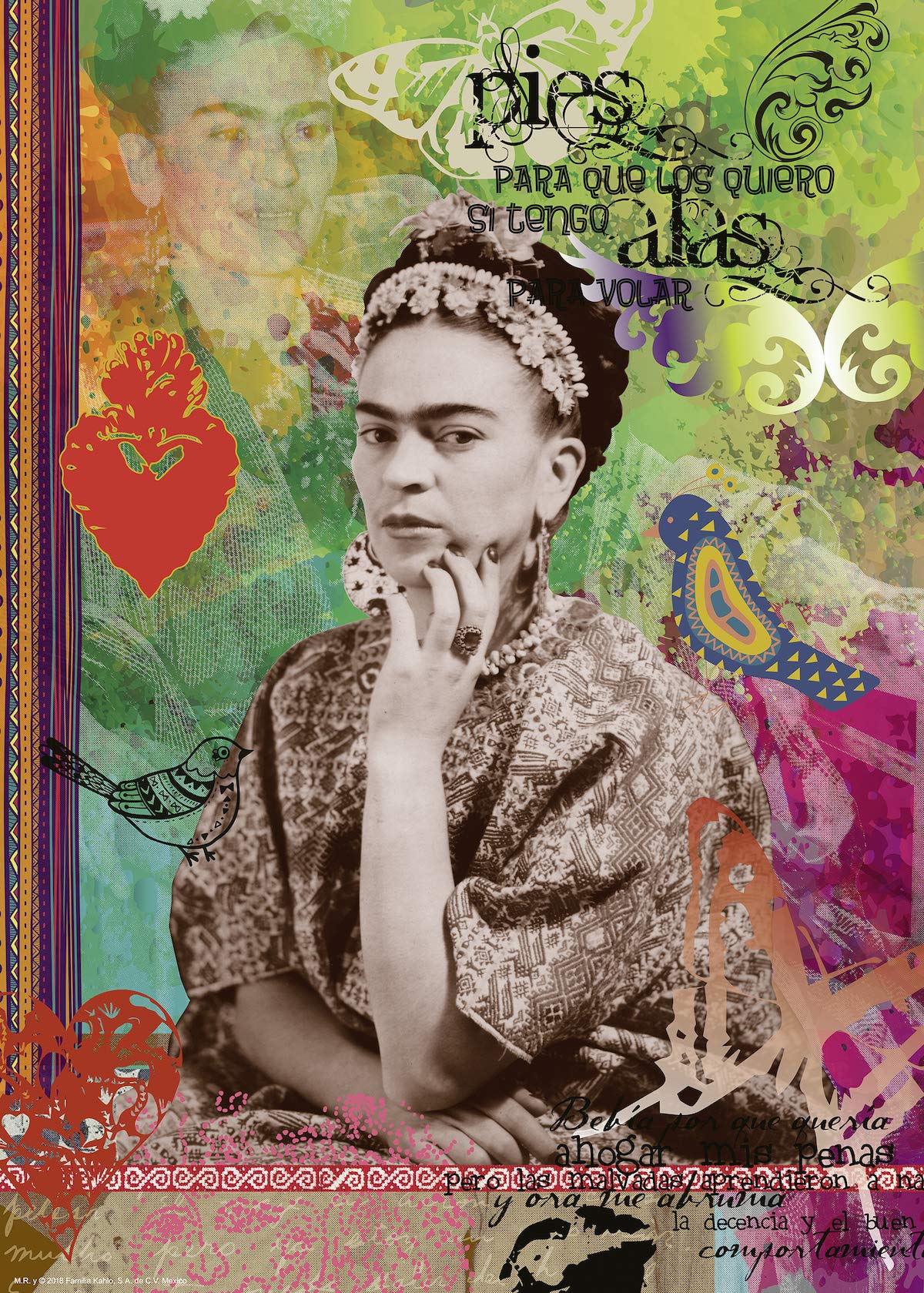 Ravensburger Wooden Puzzle Frida Kahlo 300 Teile 12001540 | Acquisti