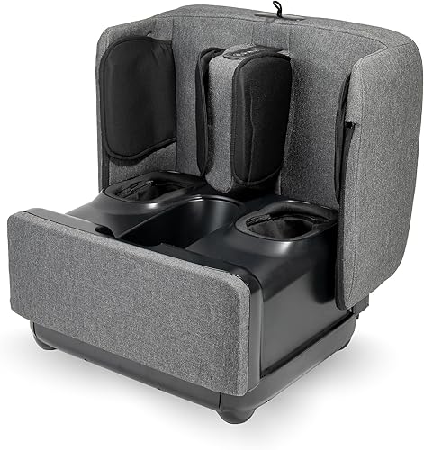 Miniatura 2 de Máquina de masaje de pies y piernas Shiatsu otomana plegable