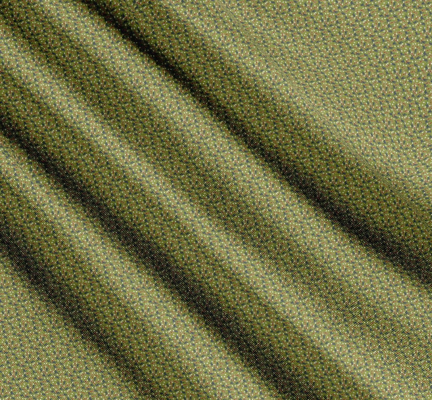 Amazon.com: Cotton Cambric Fabric by Soimoi - Sports Pattern- 42