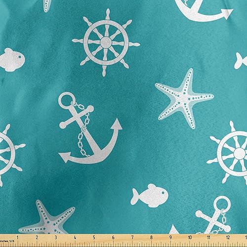 Vista 53 de Lunarable The Yard, tela de dulces de la yarda, deliciosos macarrones, magdalenas, magdalenas, azúcar, sabroso, delicioso, acuarela, tela