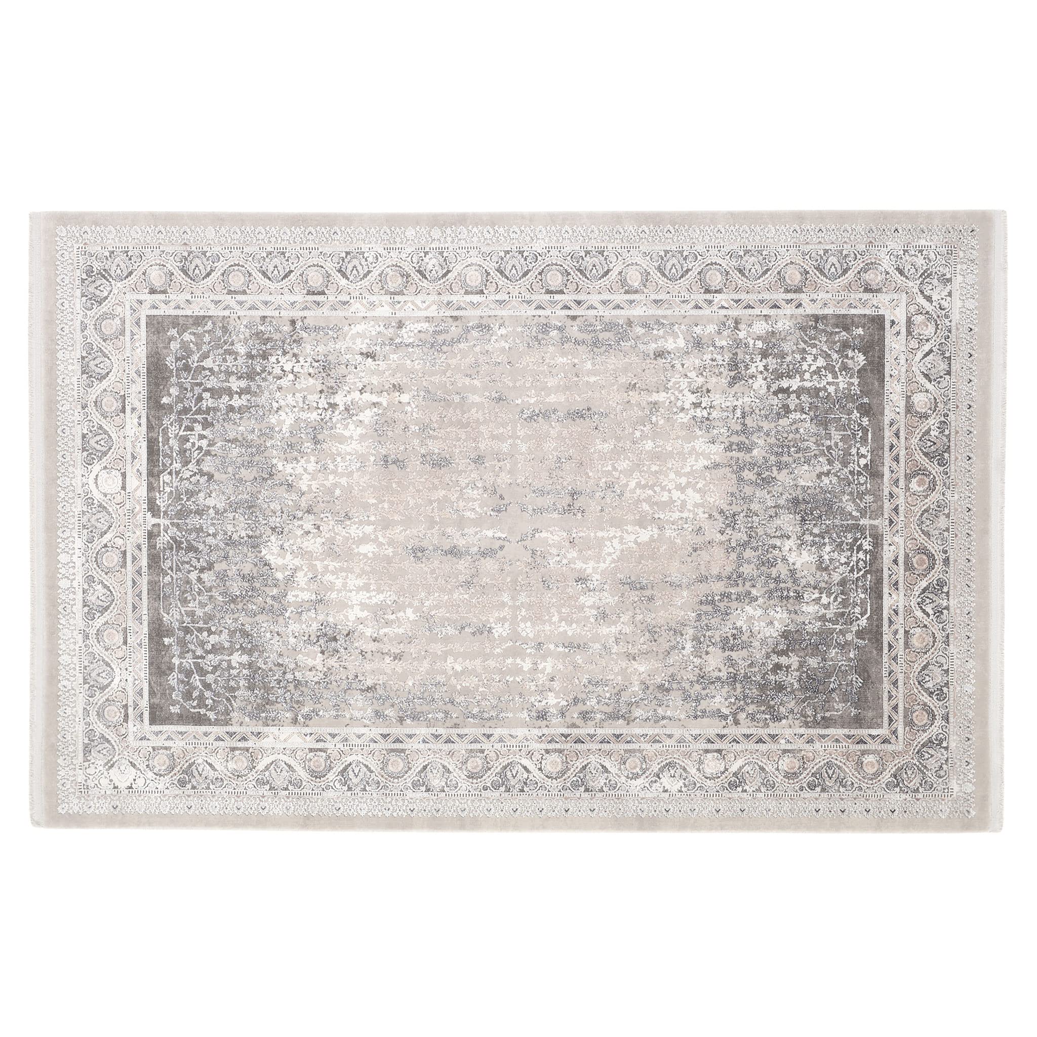 Tapis Rug Bert 133 x 200 cm beige isole les sols froids avec élégance
