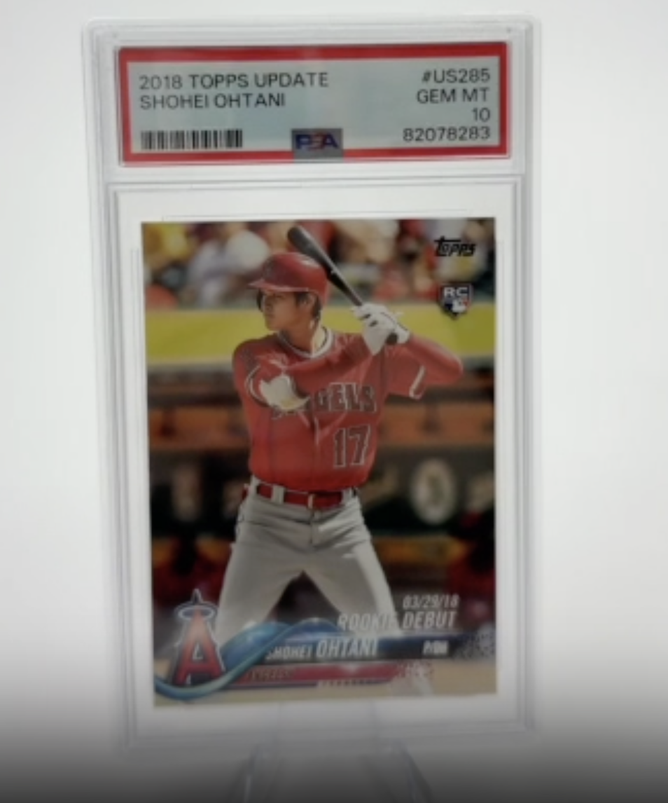 Amazon.com: Graded 2018 Topps Update Shohei Ohtani #US285