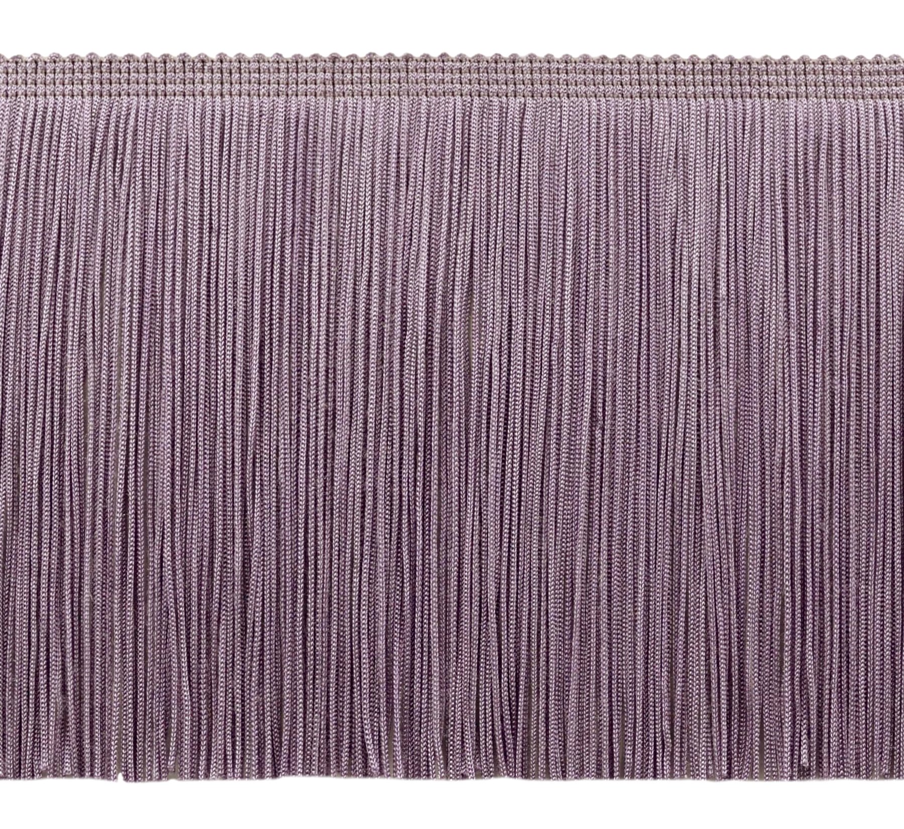 DÉCOPRO 15cm (6") Chainette Fringe Trim CF06, Lilac Purple # D7 (Light Lavender Violet Purple) 4.5m (5 yards/15 ft)