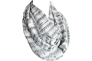 Sheet Music Infinity Scarf: Symphony of Style