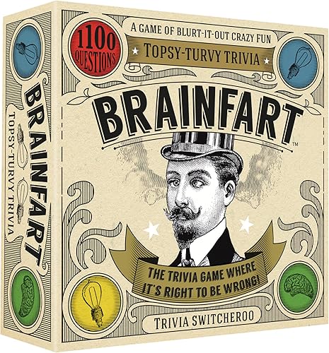 Hygge Games Brainfart Topsy Turvy Trivia Juego Hygge Games Brainfart Topsy Turvy Trivia Juego