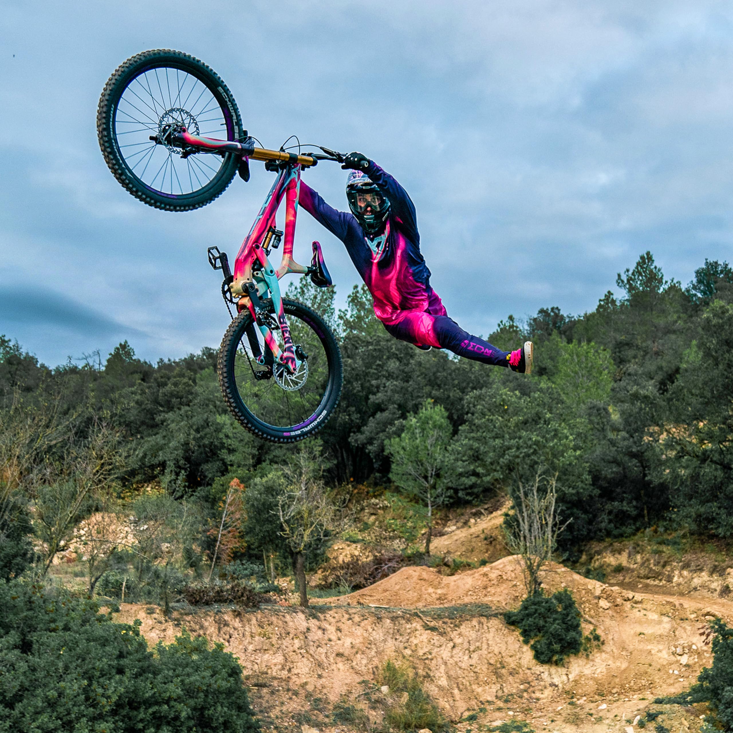 Ergon – GFR1 Factory Fahrradgriff | MTB Gravity, Freeride | Frozen Stealth