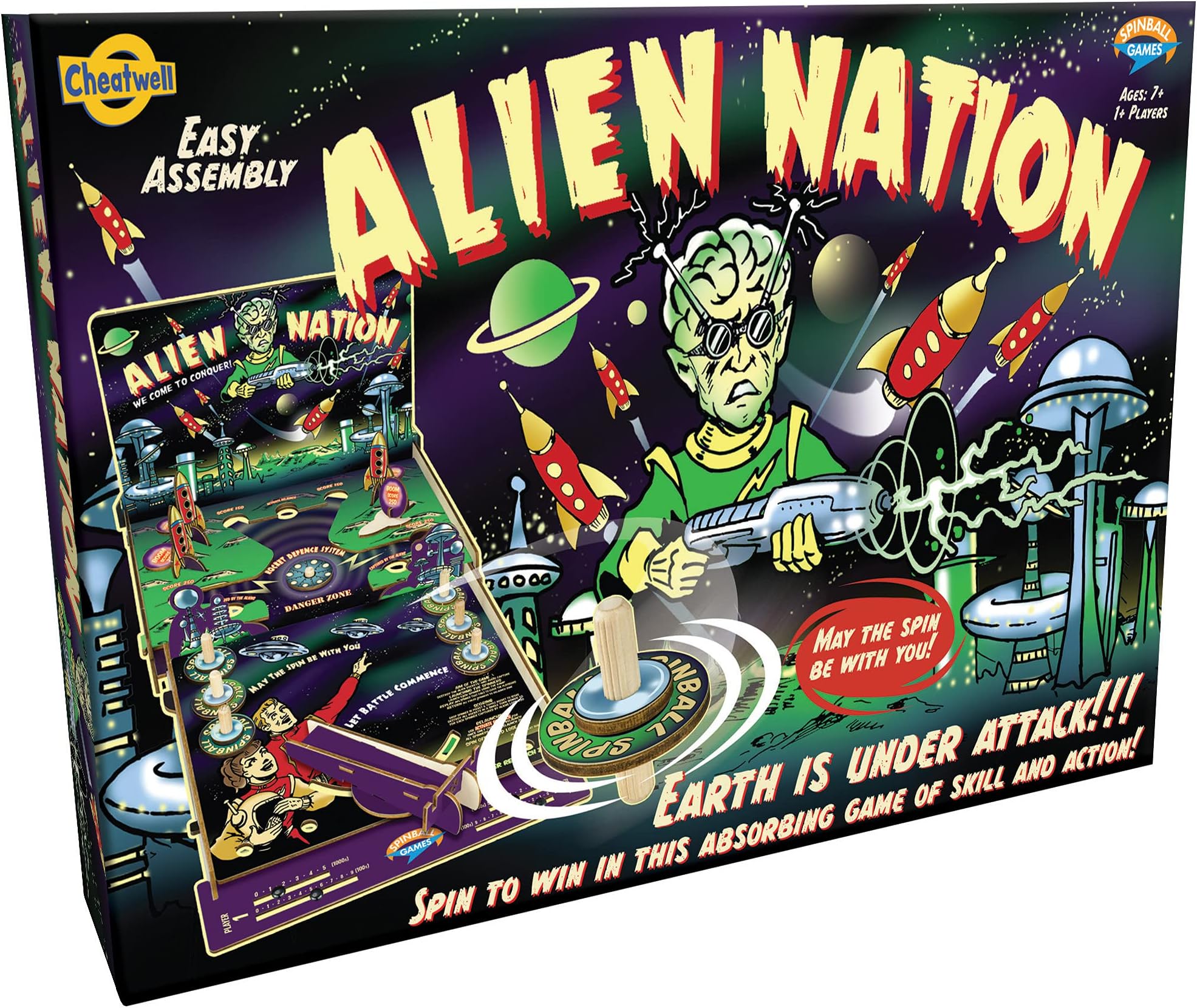 Cheatwell GamesAlien Nation Spinball