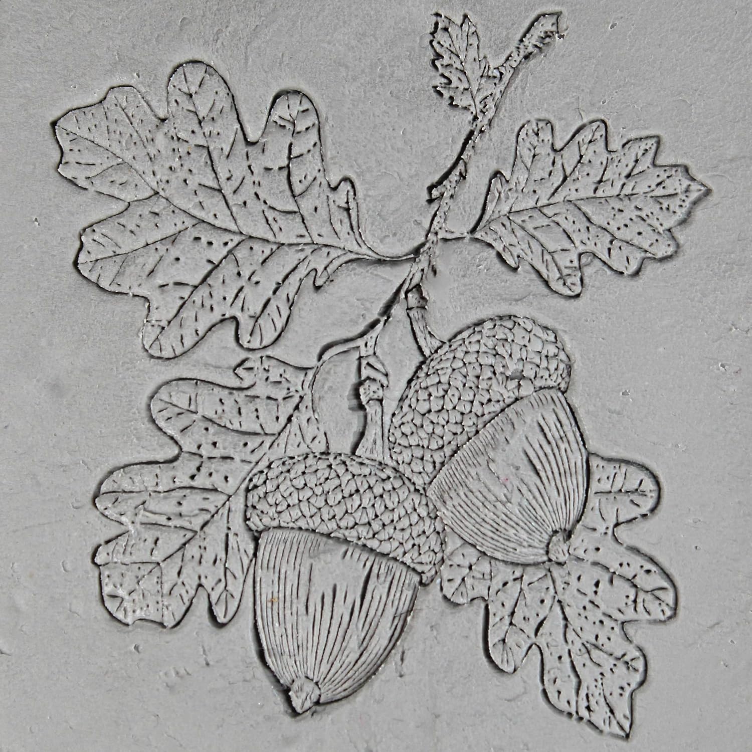 Fall Foliage 4-Pack Clay Texture Rollers (4") - Autumn Set #01 - Embossing Pattern Rollers for Polymer & Ceramic Clay, Pottery & Crafts