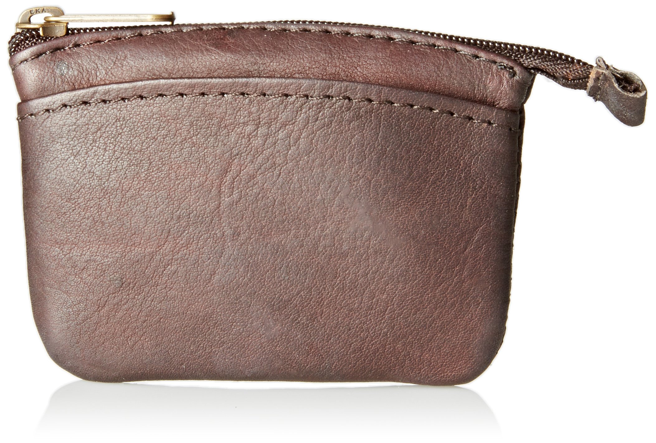 David King & Co. Zip Coin Purse Small, Cafe, One Size