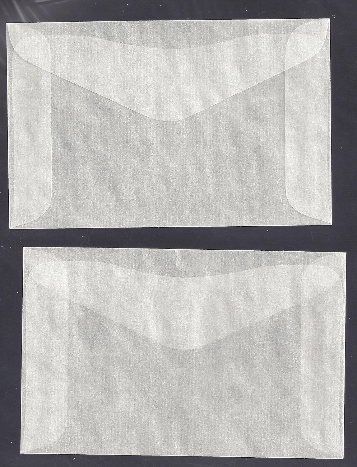 1,000#2 Glassine Envelopes Measuring 2 5/16" x 3 5/8"