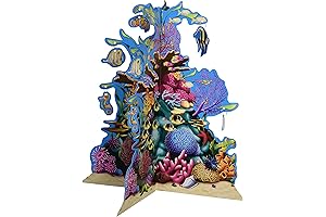 Beistle 3D Coral Reef Centerpiece: Vibrant Undersea Ambiance for Enchanting Tablescapes