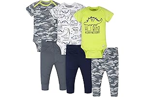 Baby Boy Clothes Set Bundle of Onesies, Pants and Baby Bodysuits (Boy,...