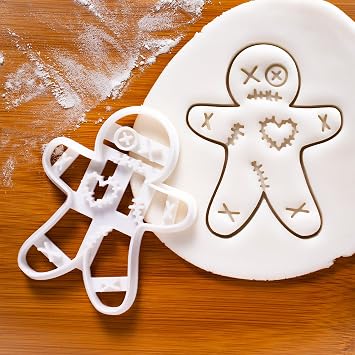 قاطعة بسكويت VooDoo Gingerbread Man ، قطعة 1 - Bakerlogy