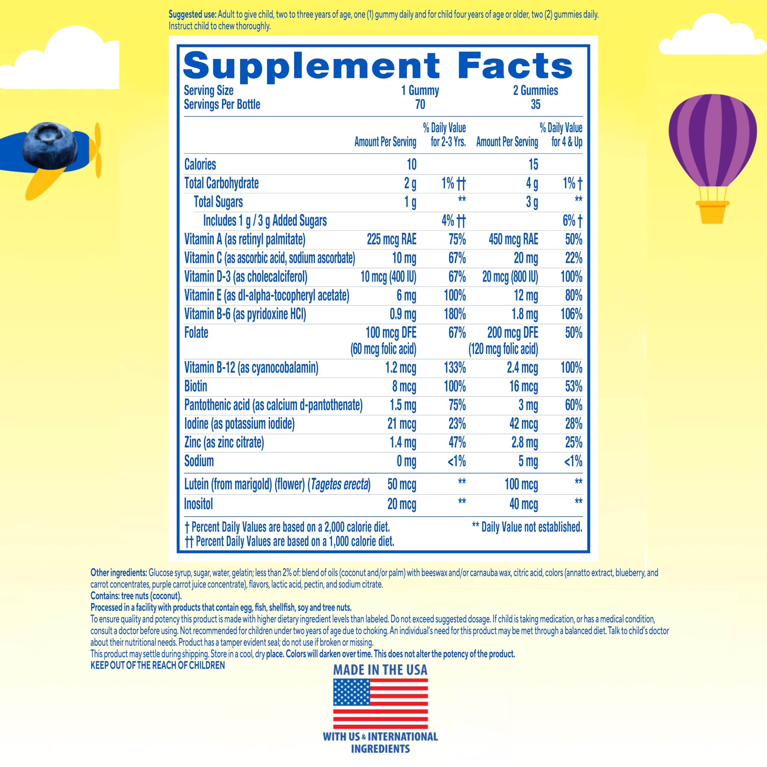 Lil Critters Kids Multivitamin Gummies | 70 Count — Amazon image 2