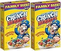 Vista 8 de Cap'n Crunch - Cereales Cap'n Crunch, bayas crujientes, caja de 20.5 onzas
