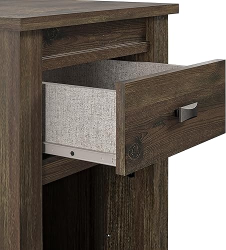 Miniatura 6 de Ameriwood Home Farmington. Soporte para TV, Tabla de partículas laminada, Rústico Rústico,Weathered Oak