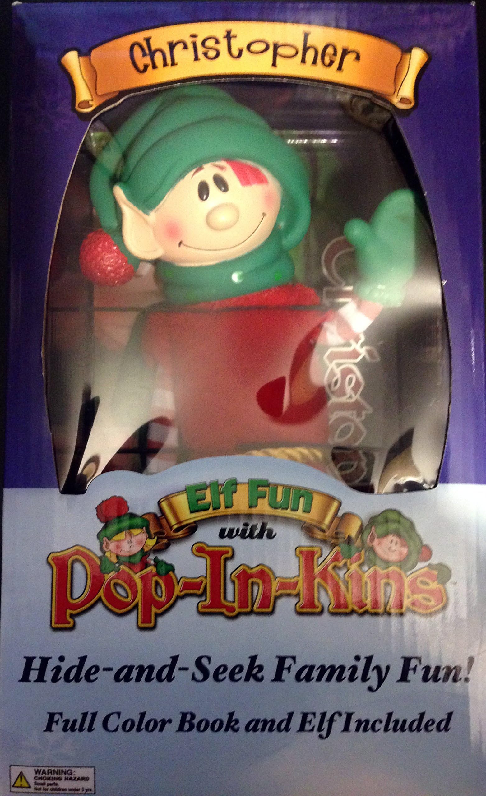 Pop-In-Kins Elf Fun with Christopher Bookset Mini (Christopher Mini)
