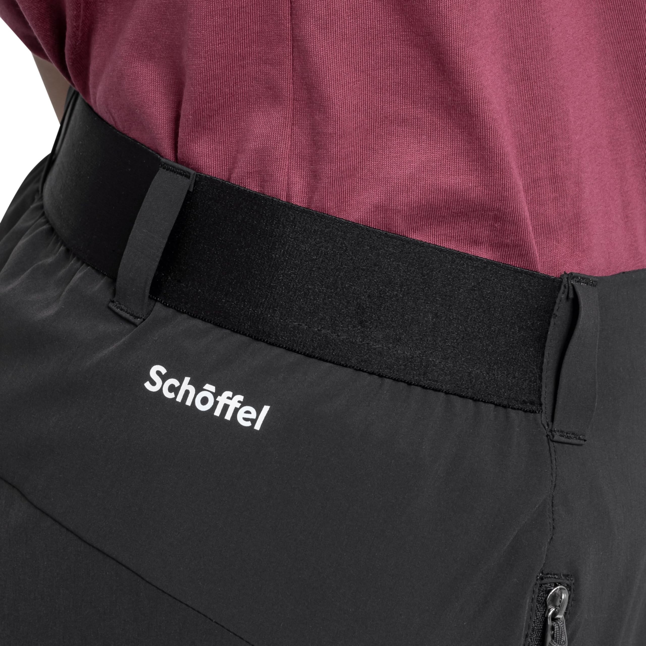 Schöffel Damen Pants Style Blaustein WMS, robuste und leichte Wanderhose aus recyceltem Material, leichte Hose mit 4-Wege-Stretch für maximale Bewegungsfreiheit, schnell trocknend