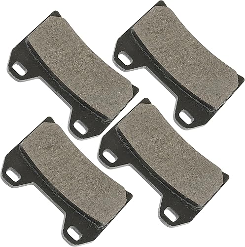 Miniatura 6 de caltric – almohadillas para orejas de freno delantero ajuste Yamaha XT660 X Xt660 X 2004 – 2012