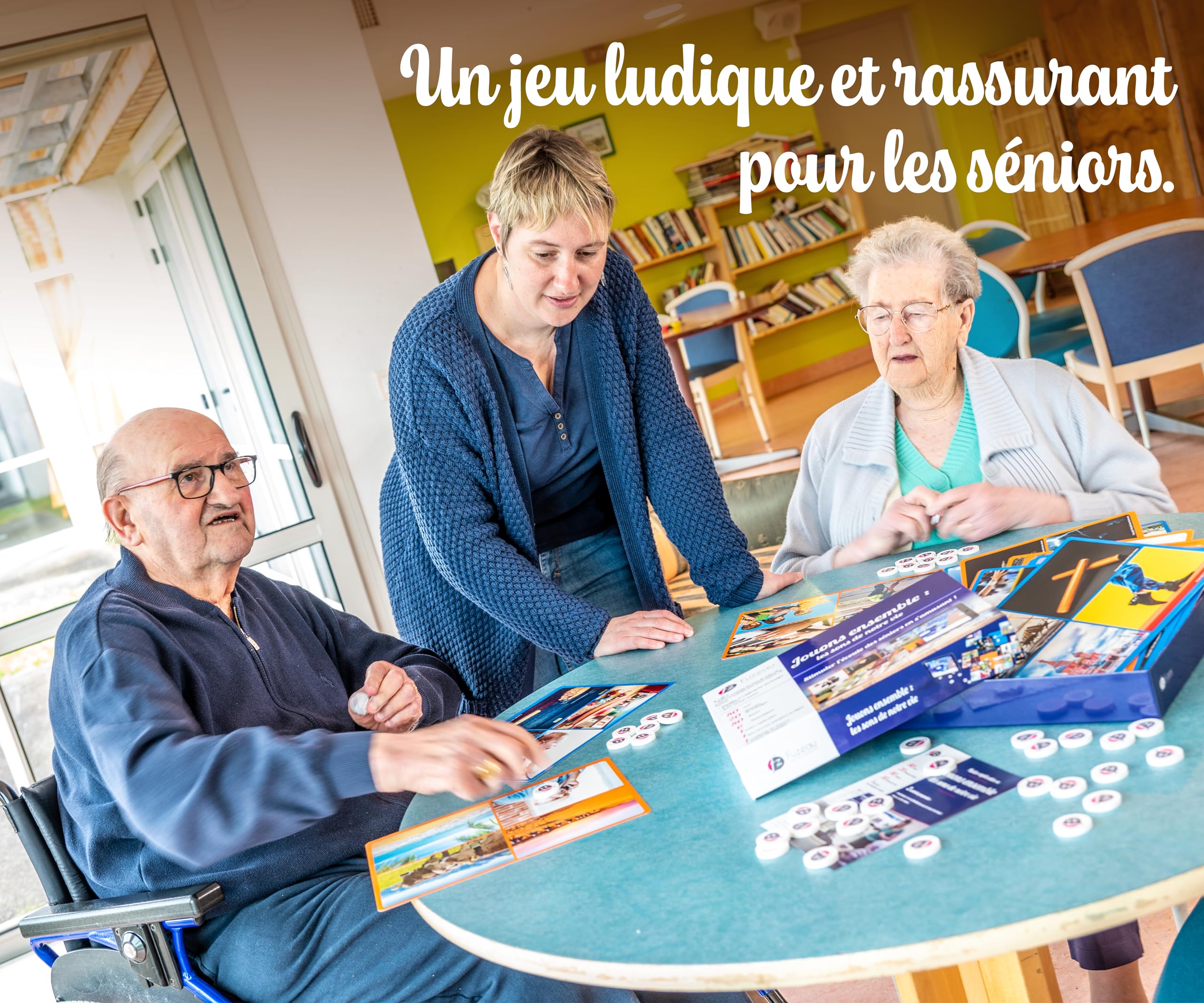 Fuzeau - Coffret “Jouons Ensemble Les Sons De Notre Vie” – Jeu Loto Sonore pour Séniors – 80 Sons Et Images – Exercices Mémoire Et Reconnaissance Auditive – Interface Numérique Incluse - Réf. 78335