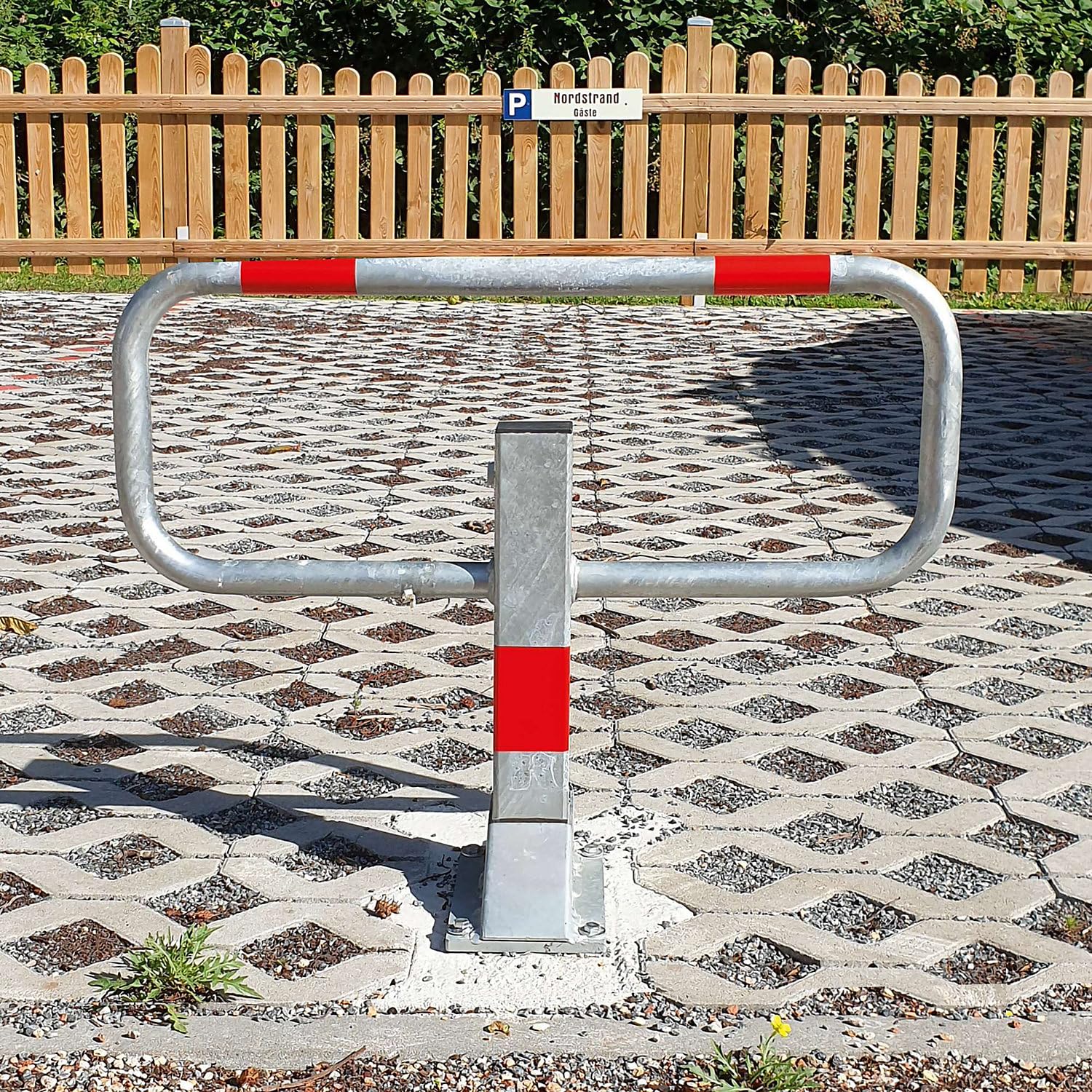 Barrière de parking - à bétonner - galvanisé à chaud - Arceau de protection Arceaux de protection Barrière de parking Barrière de protection Barrières de parking Barrières de protection Contrôle d'accès Délimitation de parking Délimitations de parking