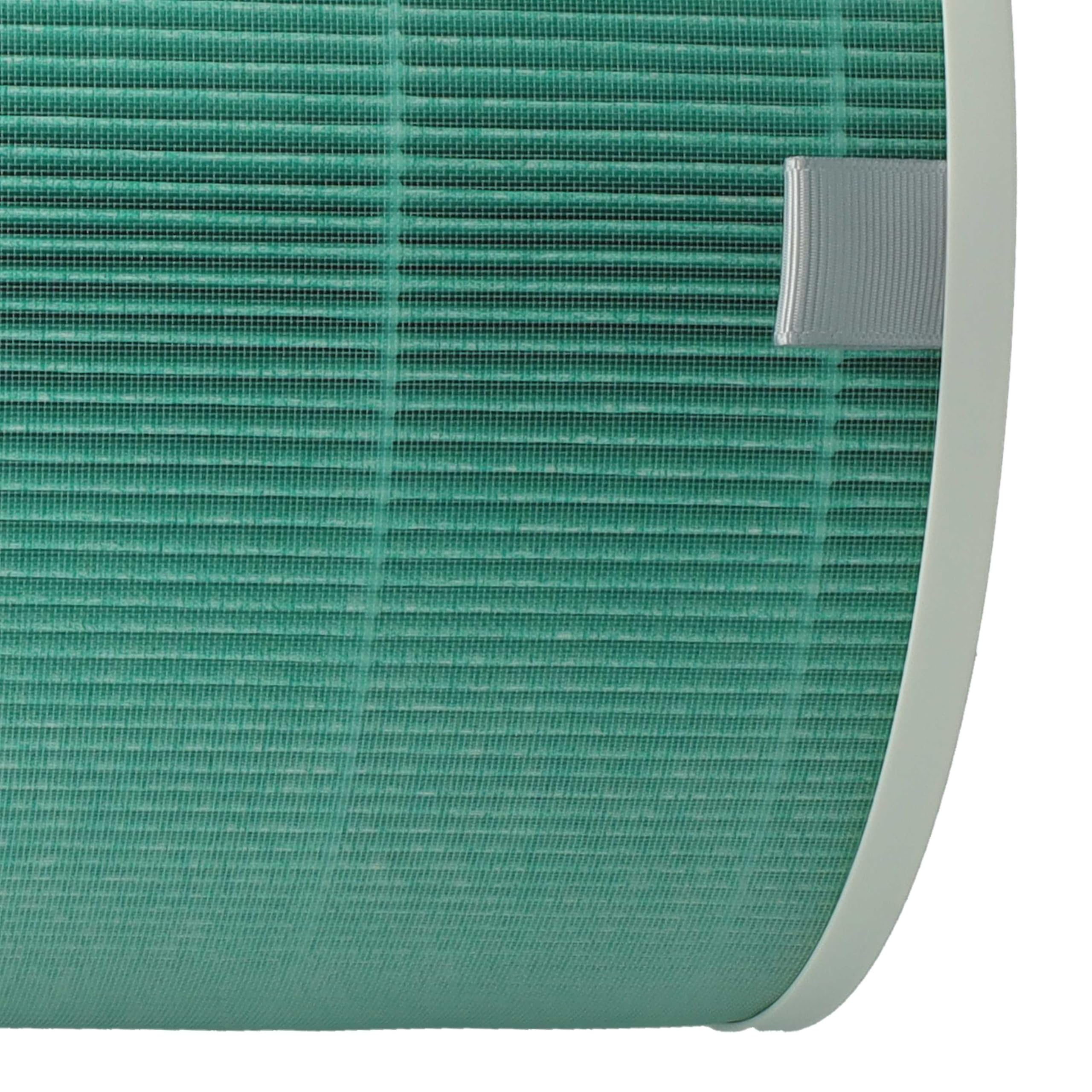 vhbw 3x filtro de aire compatible con Xiaomi Mi Air Purifier Pro purificador - Filtro combi HEPA (H13) + carbón activo