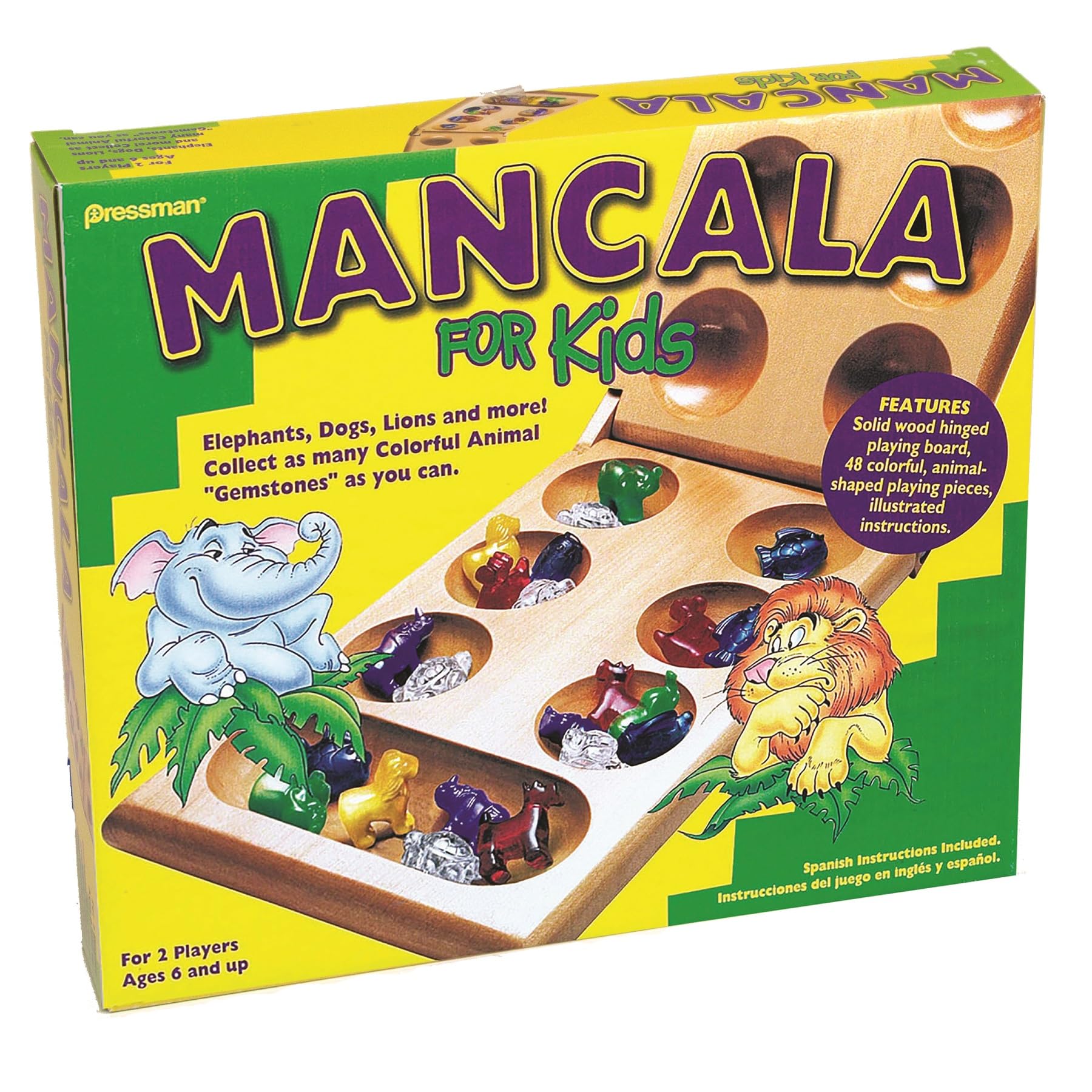 Mancala For Kids - Simple Strategy Game That Appeals to Kids by Multi Color, 5"