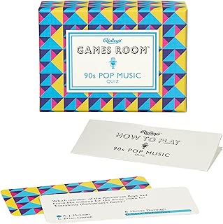 Ridley's Games Room 90S Pop Music Quiz Card Game - coolthings.us