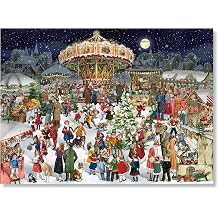 Coppenrath Christmas Market Countdown Advent Calendar Large A3