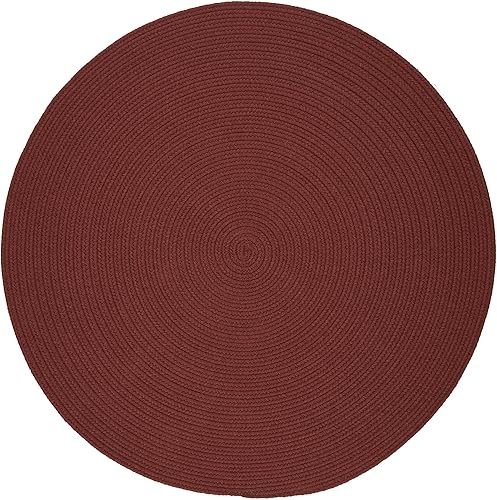 Miniatura 50 de Tapete de interior/exterior, diseño texturado trenzado, tapete reversible, Sintético, Marrón Marrón,Negro -,Azul (Hydrangea Blue),Azul