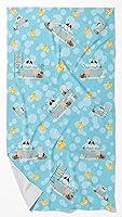 Vista 24 de Caroline's Treasures WDK5823BTLG - Toalla de baño grande con diseño de bulldog inglés, color gris