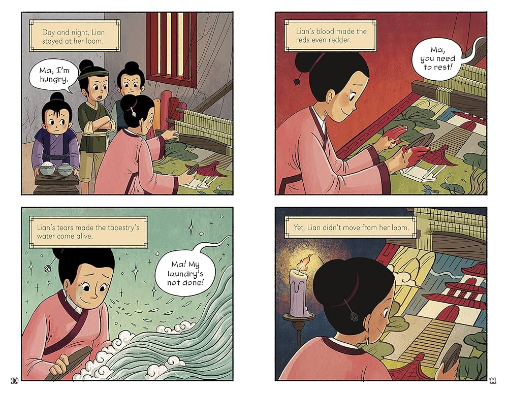 Amazon.com: The Magic Tapestry: A Chinese Graphic Folktale
