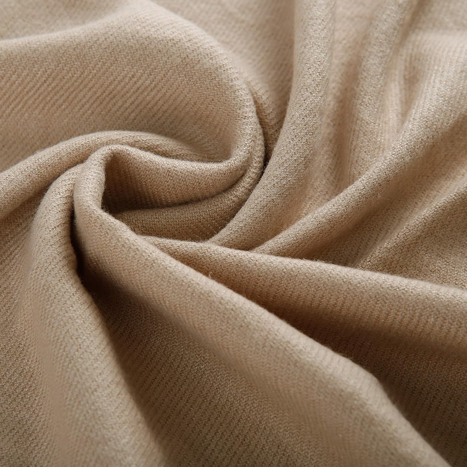 HOYAYO Extra Large Thick Pashmina Shawl Wraps - Wool Soft Winter Warm Scarves Travel Blanket for Women - Image 6