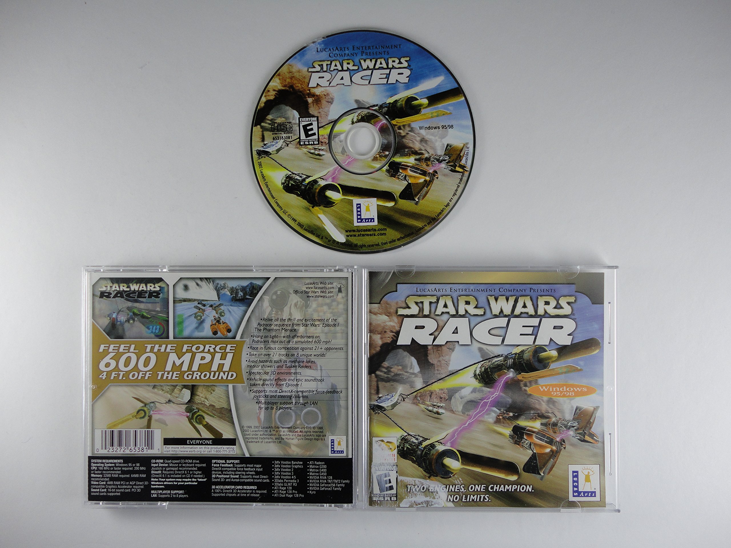 Star Wars Racer/スター・ウォーズ　エピソード１　レーサー Amazon | スターウォーズ エピソード1 レーサー | ゲームソフト